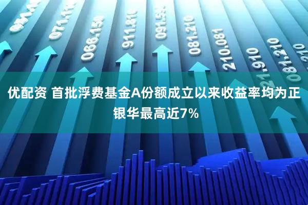 优配资 首批浮费基金A份额成立以来收益率均为正 银华最高近7%