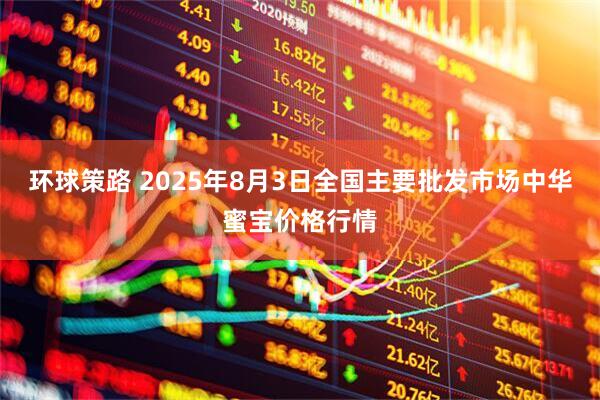 环球策路 2025年8月3日全国主要批发市场中华蜜宝价格行情