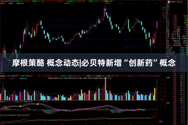 摩根策酪 概念动态|必贝特新增“创新药”概念