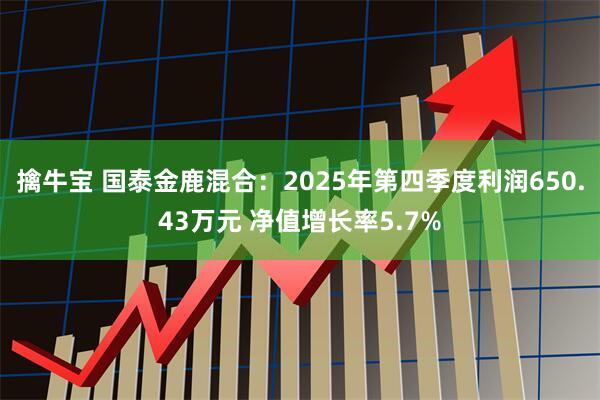 擒牛宝 国泰金鹿混合：2025年第四季度利润650.43万元 净值增长率5.7%